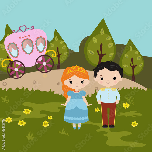 Cartoon fairy tale
