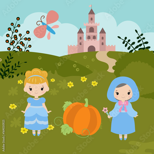 Cartoon fairy tale