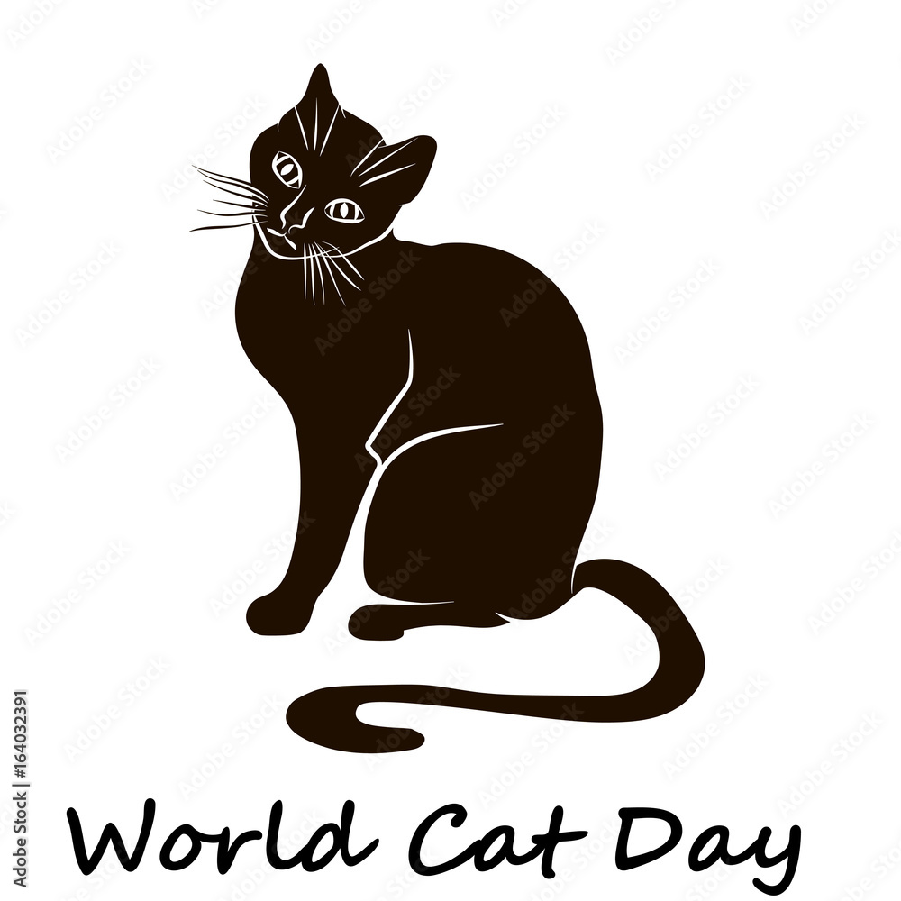 Happy Cat Day. World Cat Day.