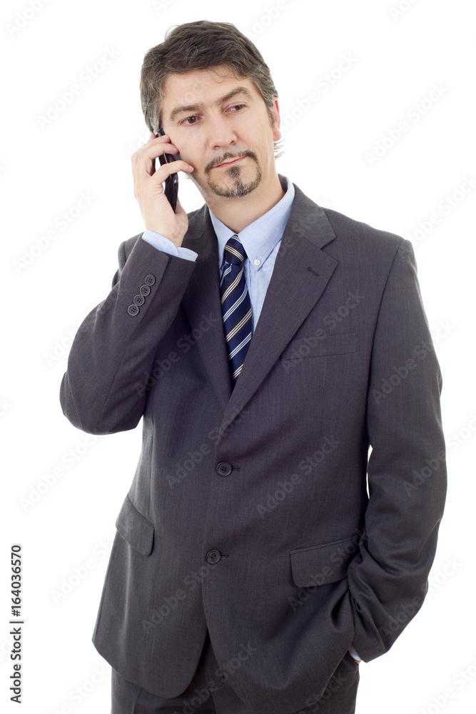 on the phone on the phone