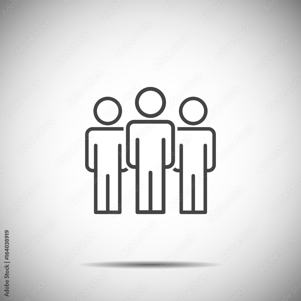 People Icons work group Team Vector People Icons work group Team Vector