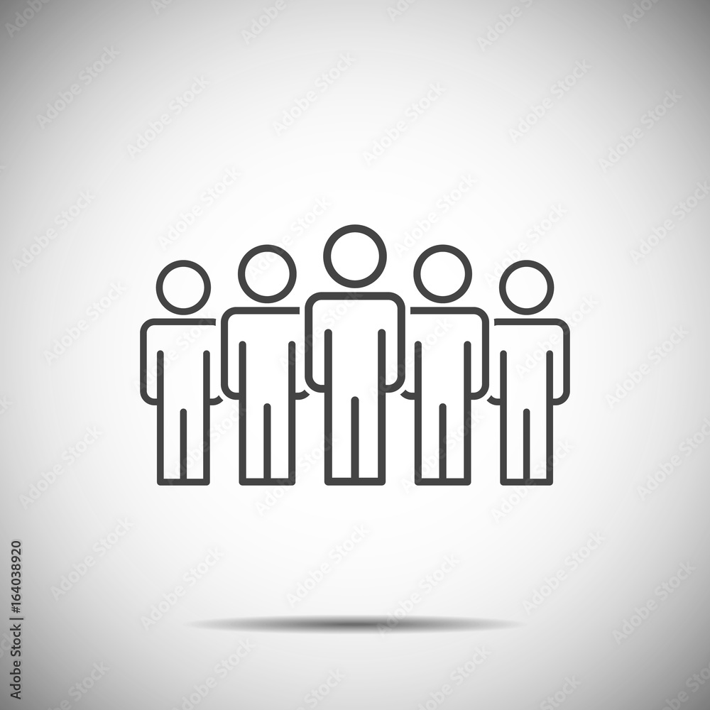 People Icons work group Team Vector