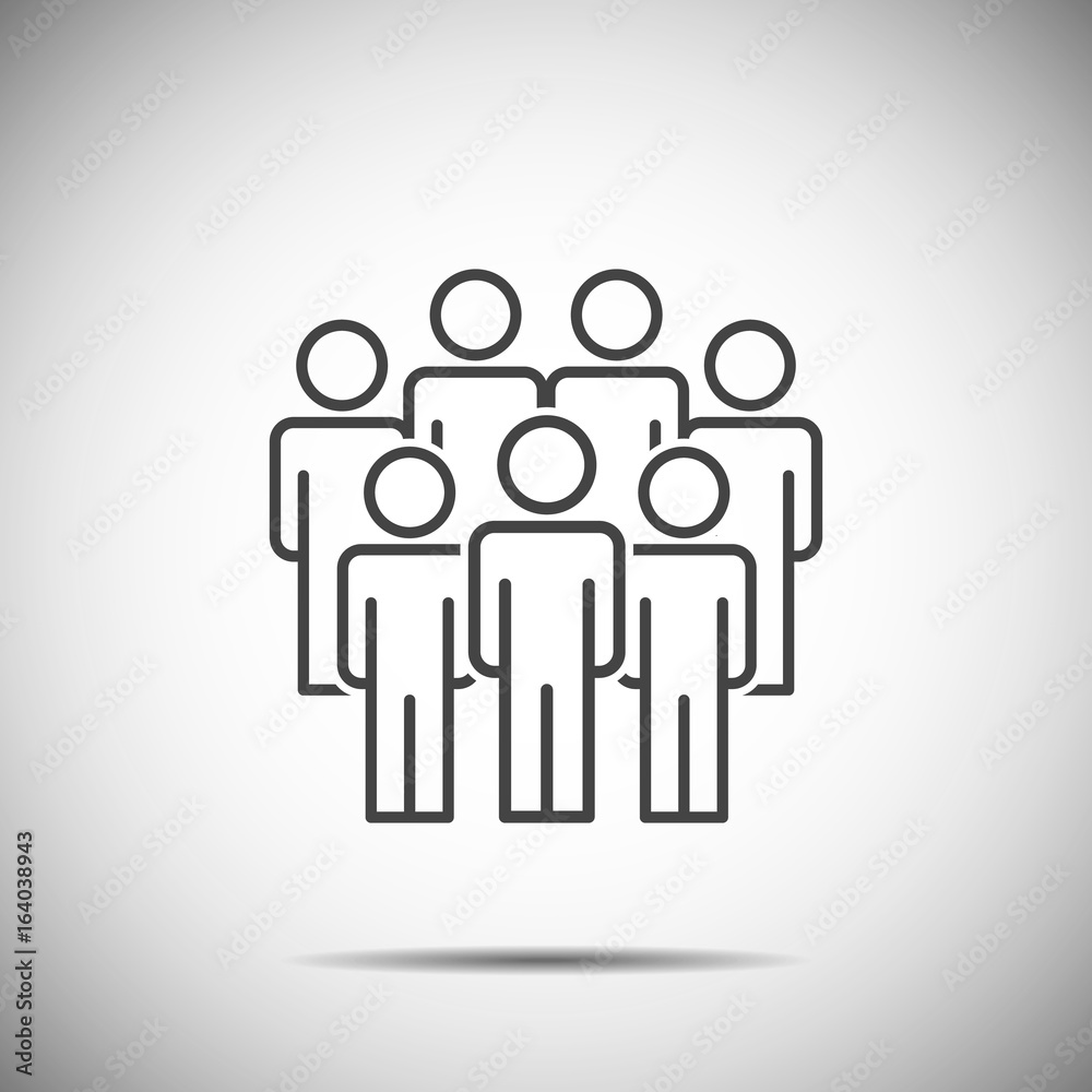 People Icons work group Team Vector People Icons work group Team Vector