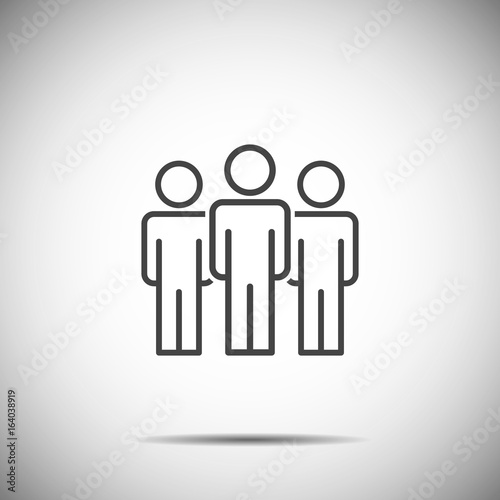People Icons work group Team Vector