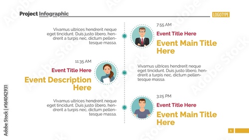 Vertical timeline slide 2