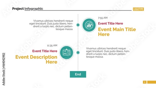 Vertical timeline slide 3