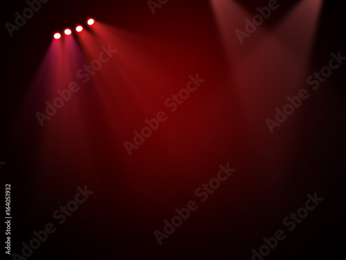 The concert on stage background with flood lights 

