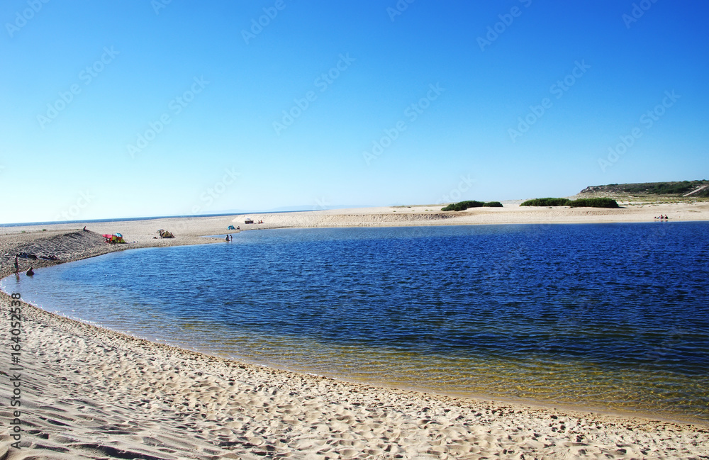  lagoon of Melides,south of Portugal