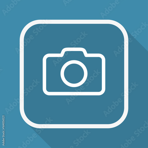 App Button mit Schatten - Kamera