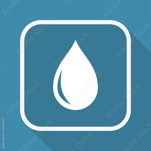 App Button mit Schatten - Tropfen