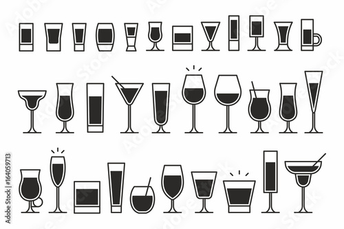 Cocktails Icons
