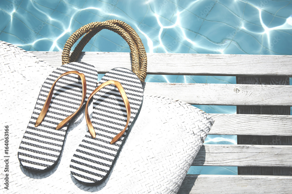 Naklejka premium flip flops 