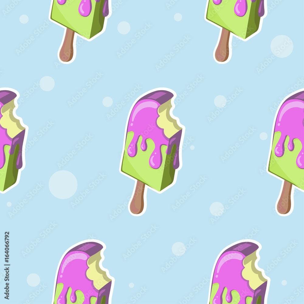 Ice cream seamless pattern Ice cream seamless pattern