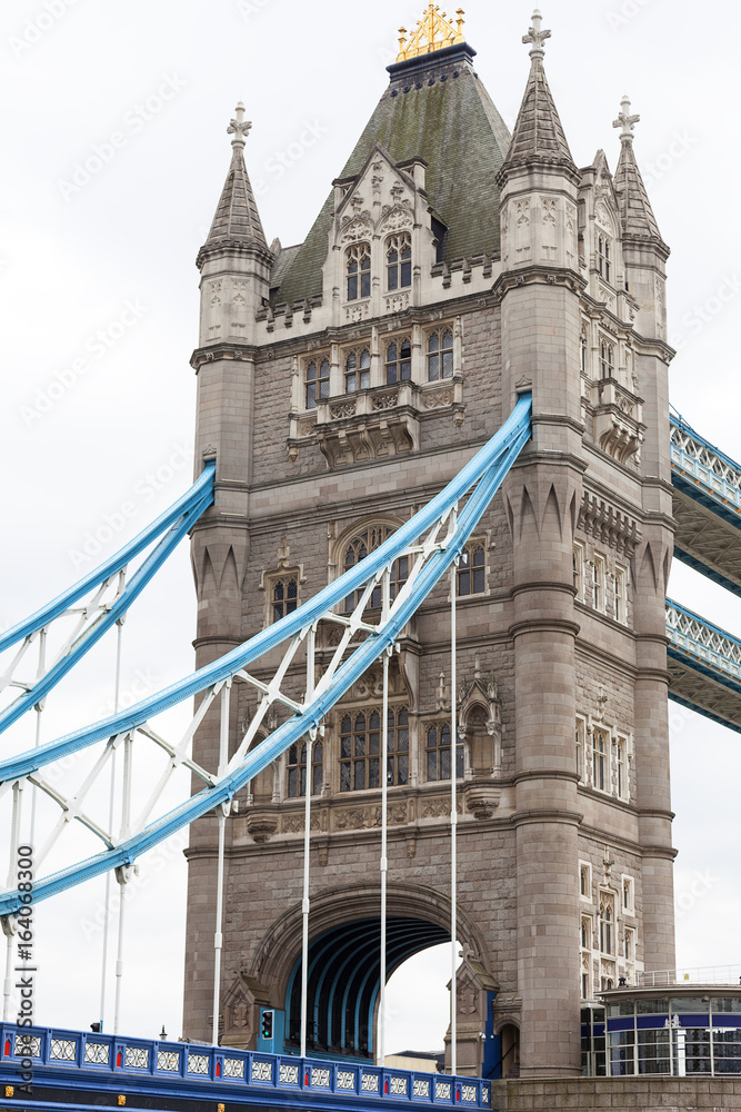 Tower Bridge on the River Thames, London, United Kingdom