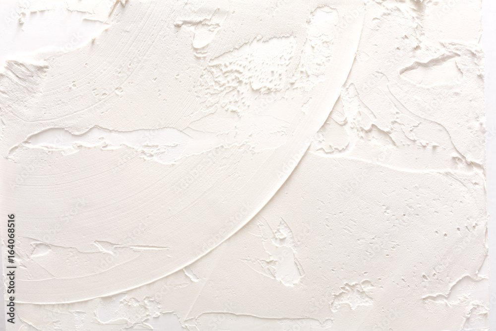 Obraz premium White wall with plaster pattern background