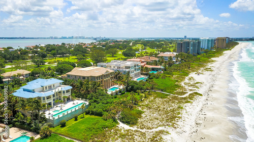 million dollar estates on the beach © Keith