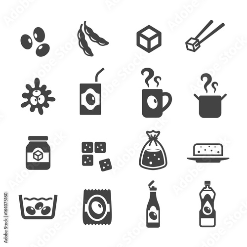 product of soybean icon