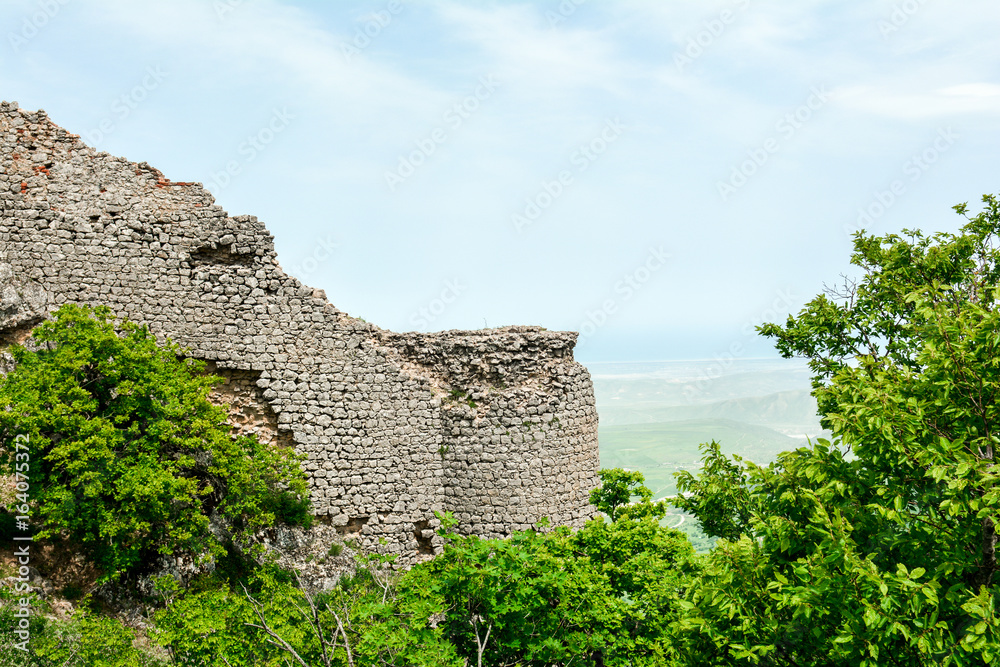 Fortress remains Gala, Azerbaijan