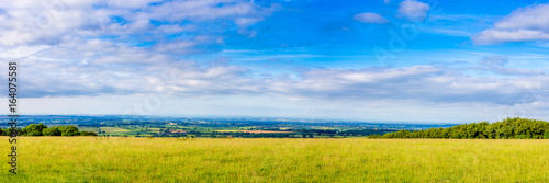 Panoramic Picture of the South Somerset Countryside photo