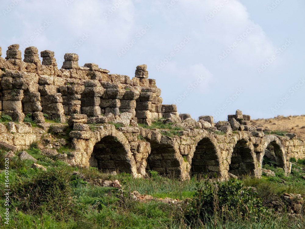 Roman archaelogical site in Alanya, Turkey