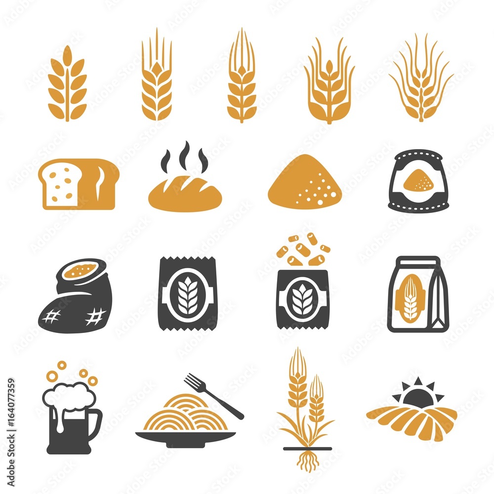 wheat icon wheat icon