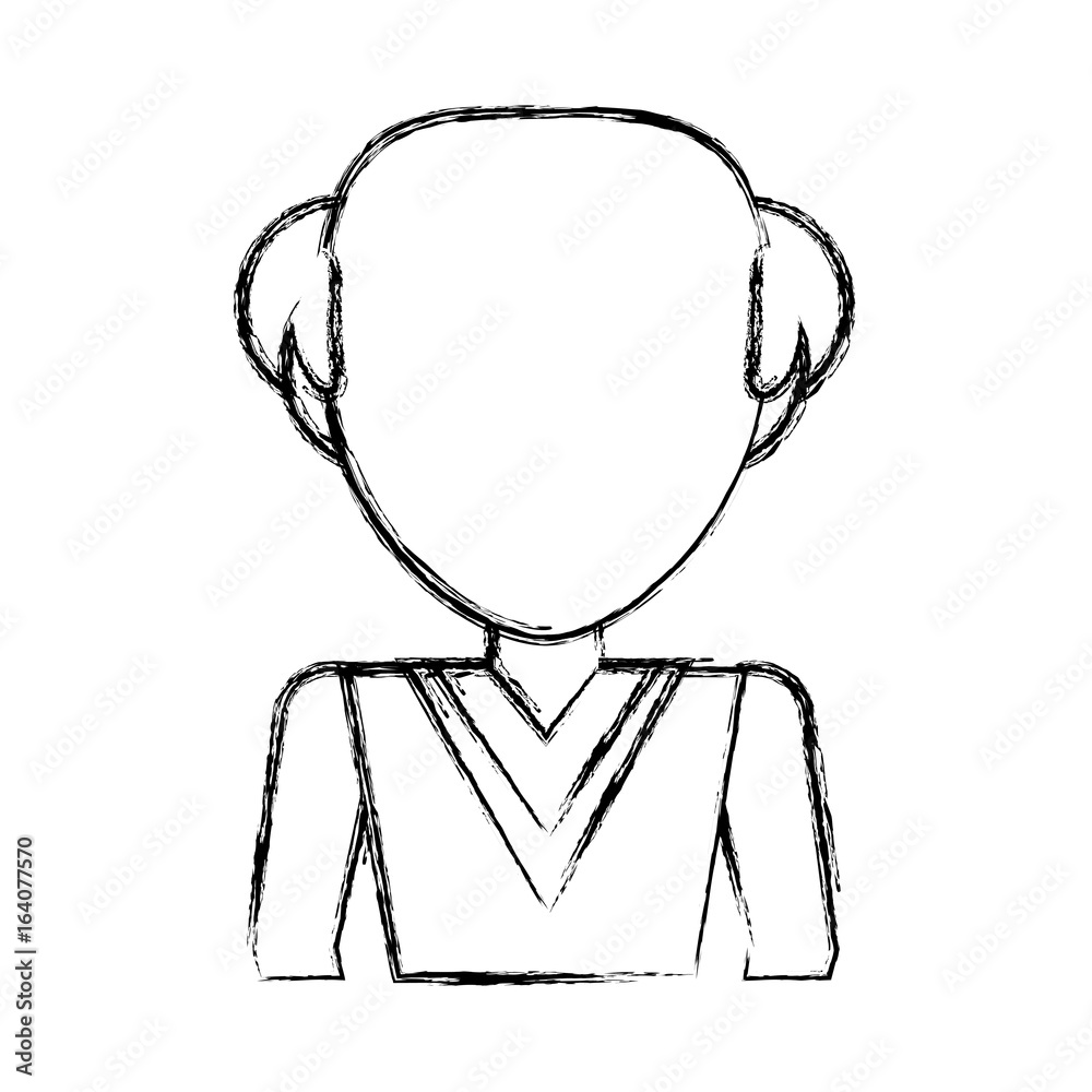 Retro Old man cartoon Retro Old man cartoon
