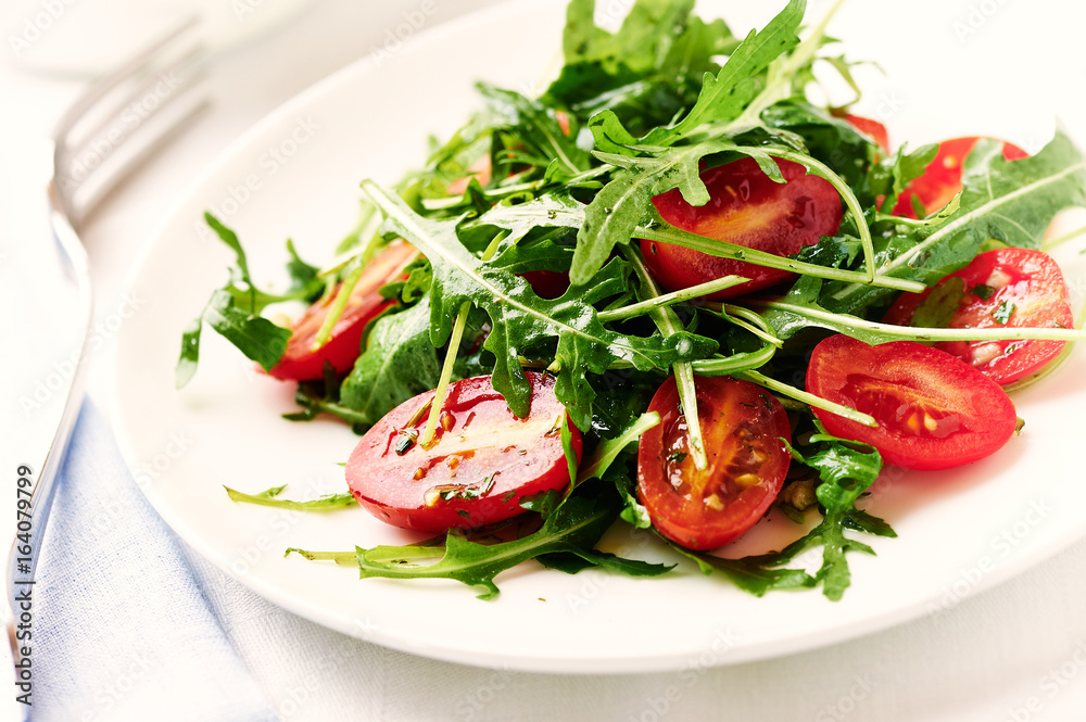 Cherry Tomato and Arugula Salad