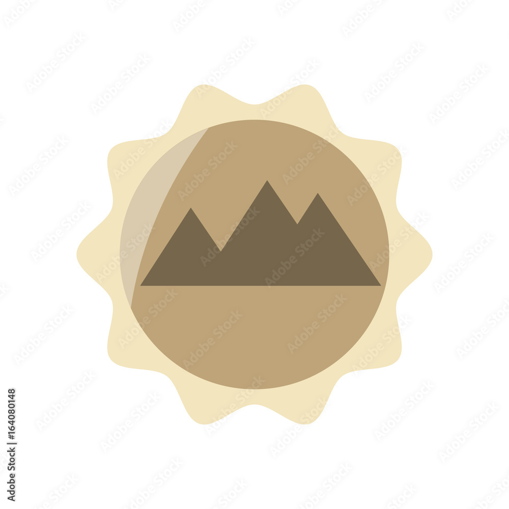Egyptian pyramids symbol Egyptian pyramids symbol