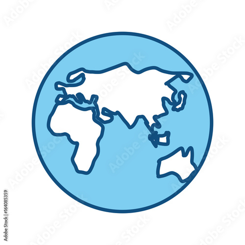 World earth isolated © djvstock