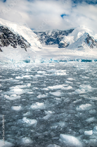 Landscape photography along the Antarctic Peninsula.