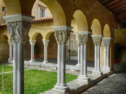 Ancient Cloister in Saint Gaudens France photo