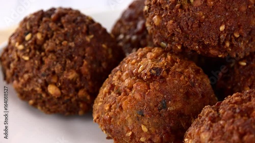 Wallpaper Mural Fresh made Egyptian Falafel (not loopable; 4K) Torontodigital.ca