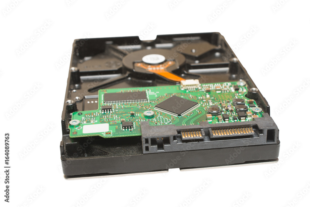3,5 inch desktop sata hard drive isolated on white background 3,5 inch desktop sata hard drive isolated on white background