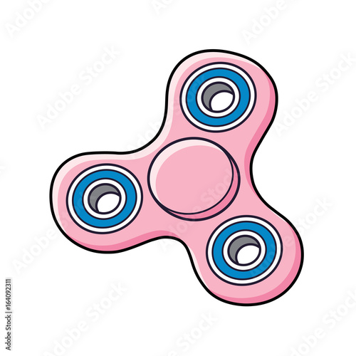 Fidget spinner vector