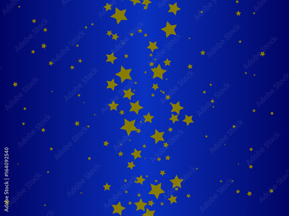 Abstract Blue Background with Magic Stars Vector Abstract Blue Background with Magic Stars Vector