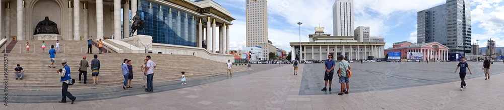 Central square Ulaanbaatar