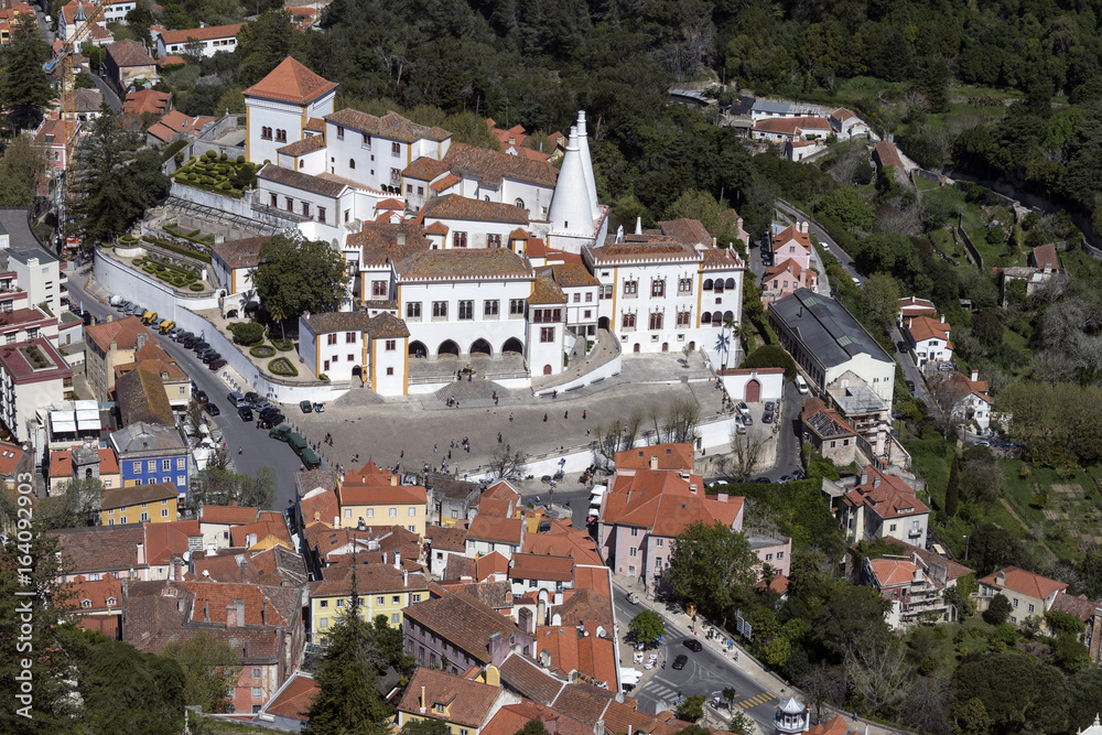 Aerial view of Sintra - Lisbon - Portugal