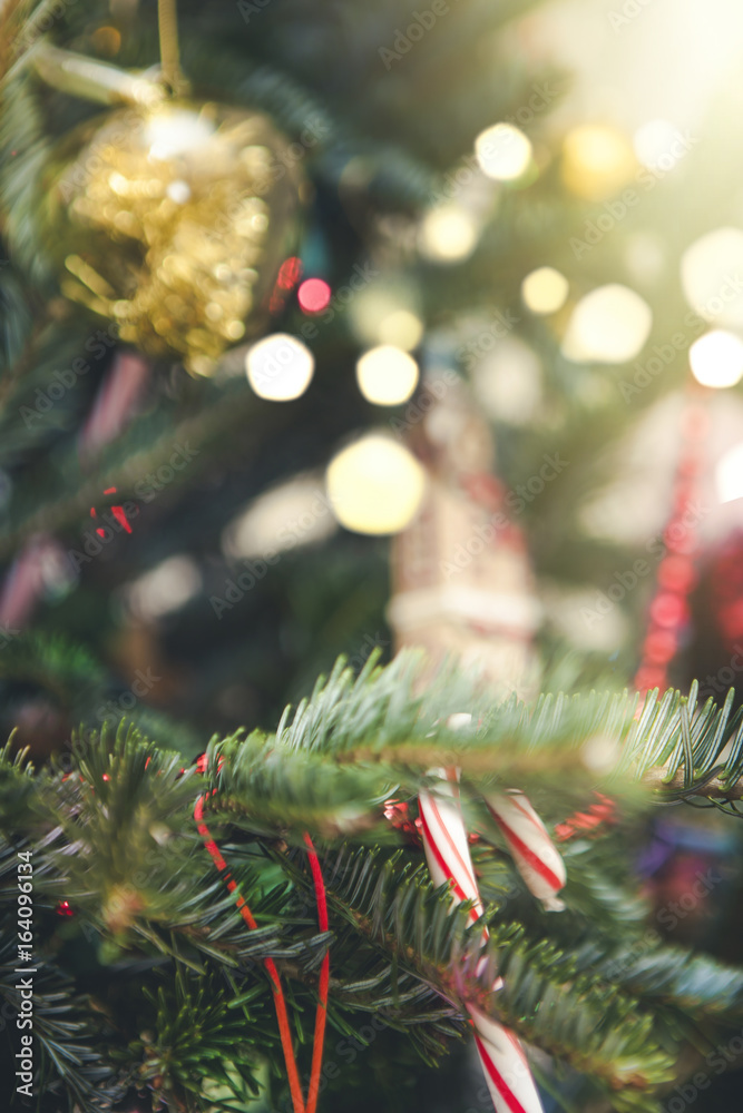 Blurred Christmas Background