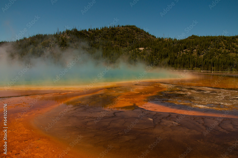 Grand Prismatic Spring, Yellowstone National Park Grand Prismatic Spring, Yellowstone National Park