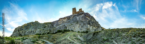 Genoese fortress on castle hill  the city of Sudak