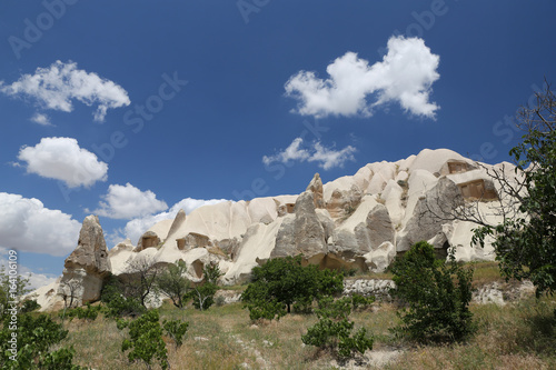 Rock Formations in Swords Valley, Cappadocia