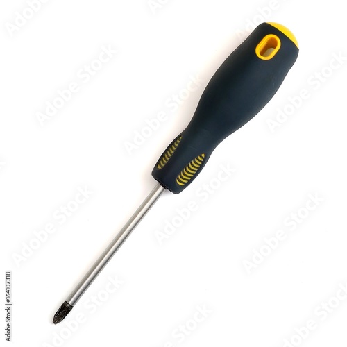 Fotografie, Obraz Hand tools for repair and installation: screwdriver
