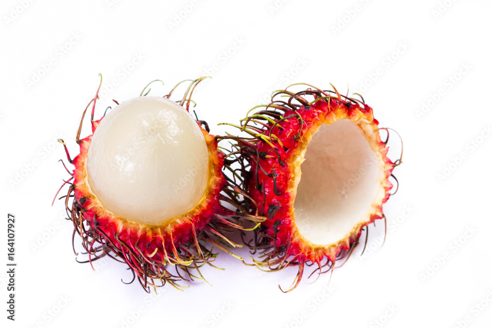 Rambutan a sweet tropical fruit Rambutan a sweet tropical fruit