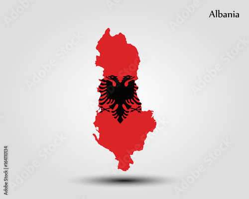 Map of Albania