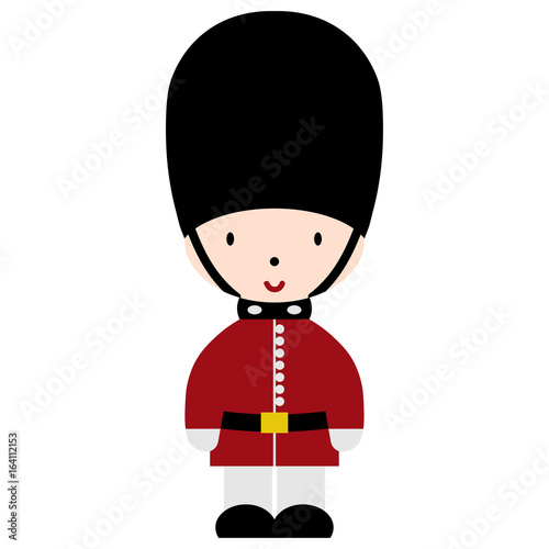 Bearskin soldier