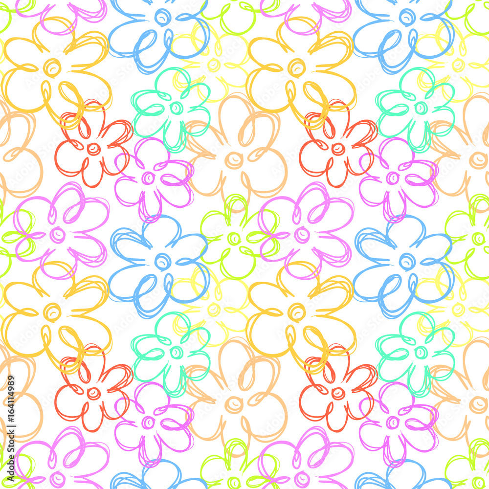 Floral Doodle Pattern