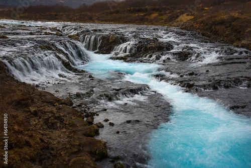 The Mystery Of The Blue Waterfall ,Bruarfoss