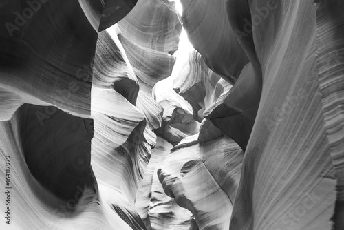 Fototapeta Lower Antelope Canyon - located on Navajo land near Page, Arizona, USA - beautif