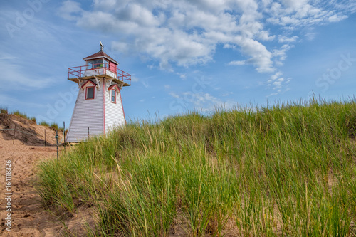 Lighthouse Behind the Dunes