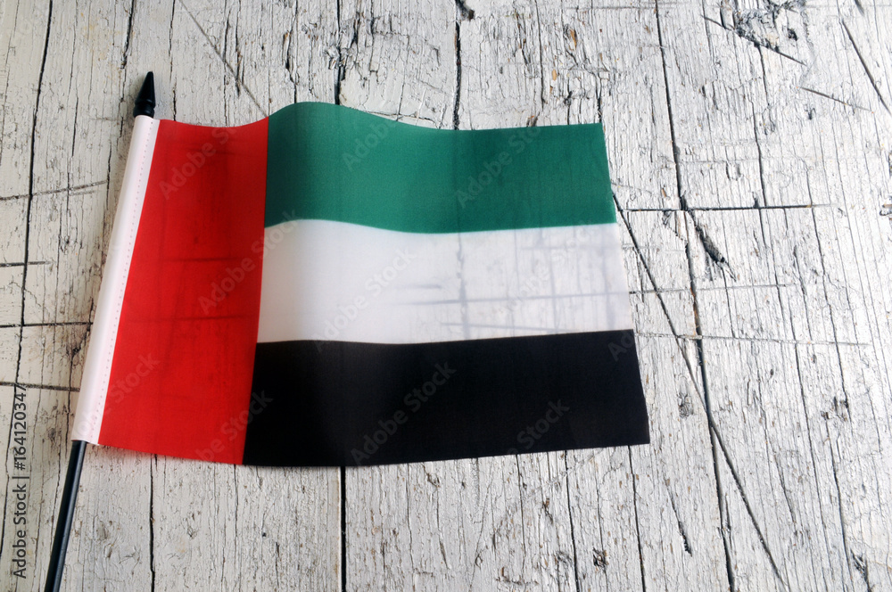 علم الإمارات العربية المتحدة Flag Of The United Arab Emirates Bandiera Flagge Der Bandera Los Emiratos Arabes Unidos Vereinigten Arabischen Emirate Degli De Emirati Arabi 阿拉伯联合酋长国国旗 Uniti アラブ首長国連邦の国旗 Stock Photo Adobe